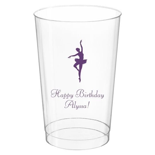 Prima Ballerina Clear Plastic Cups